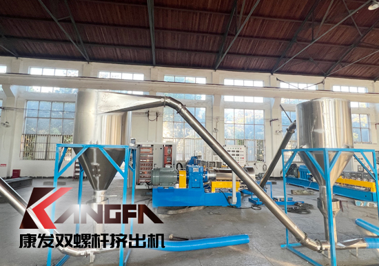 春風得意啟新程，策馬揚鞭勇奮進！康發(fā)雙螺桿造粒機2023開工大吉！